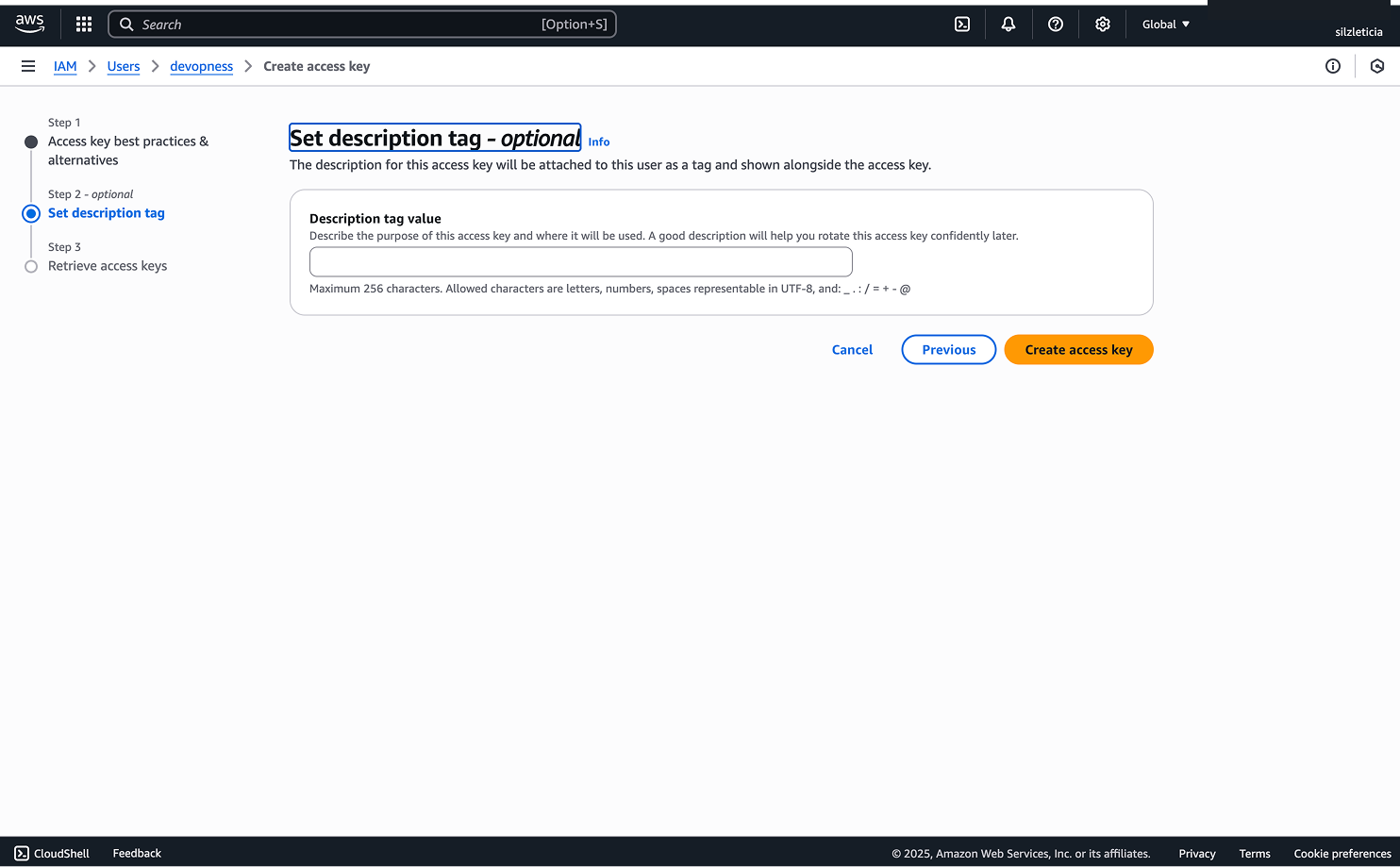 Description key